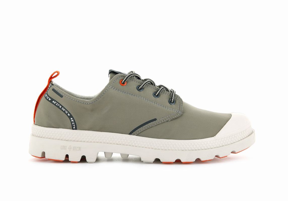 Zapatos Palladium Pallafin Rc Low Wp+ Bajas Hombre - Verde ||YJGD-52736||